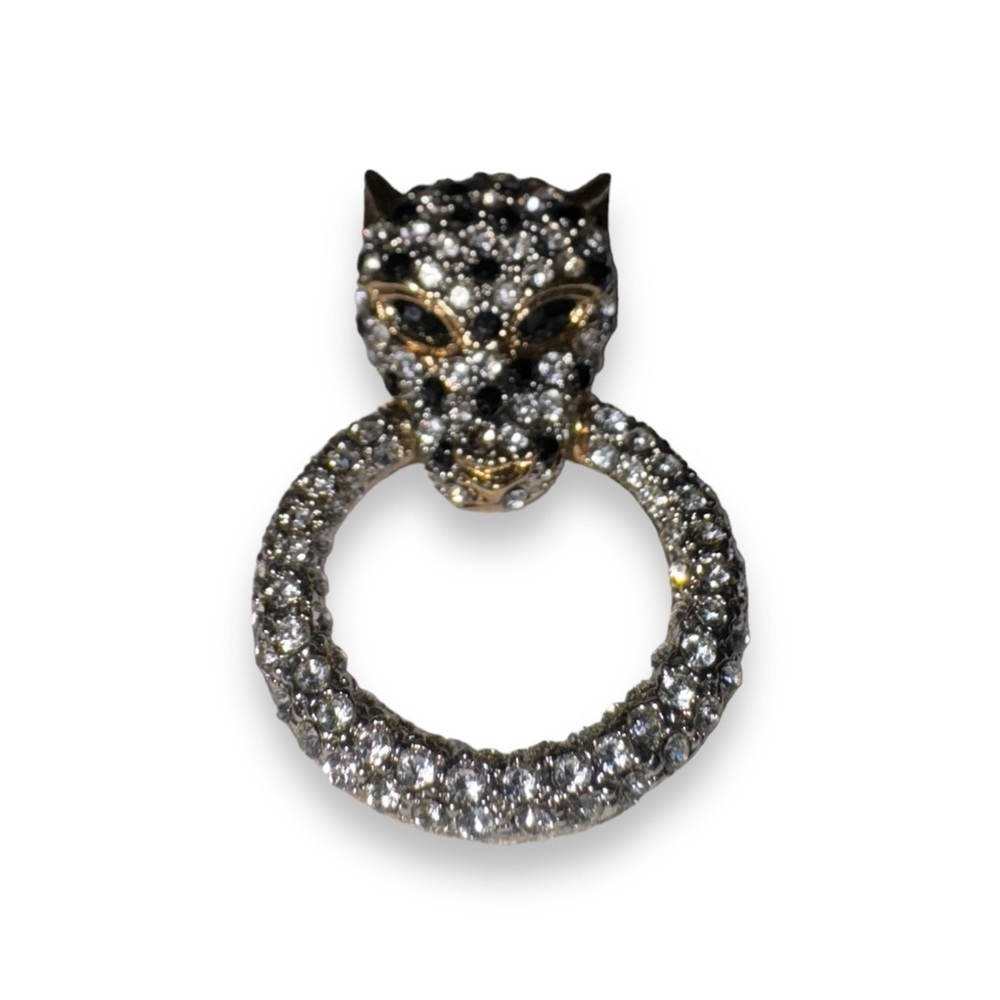 VTG Butler & Wilson Pave Leopard Pin - Picture 2 of 5